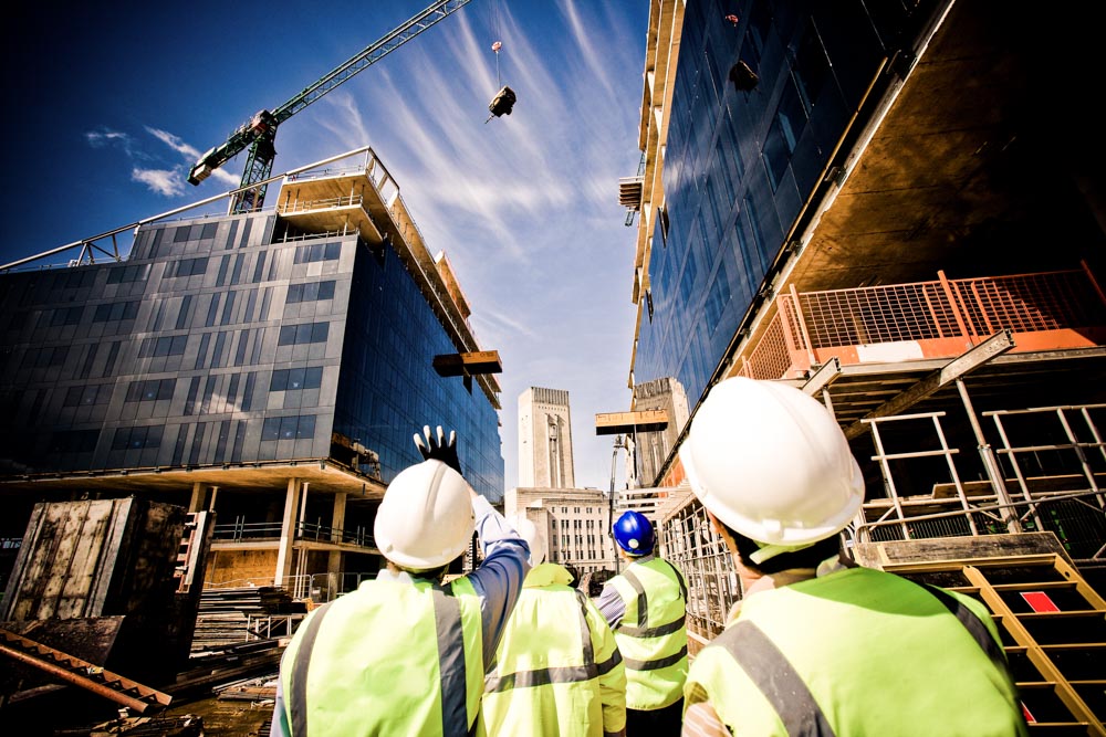 SRR Group - Tochterunternehmen THOR Bau - Leistungen - Baulogistik in Frankfurt & Offenbach durch THOR Bau